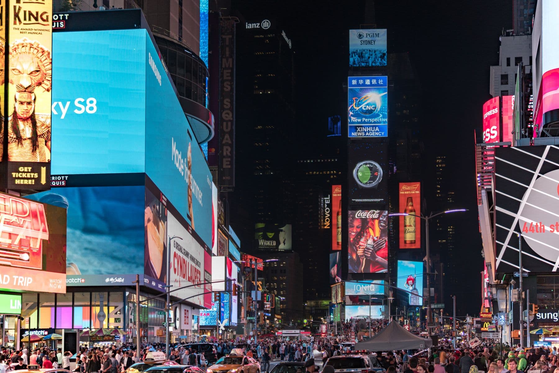 Midtown in New York City